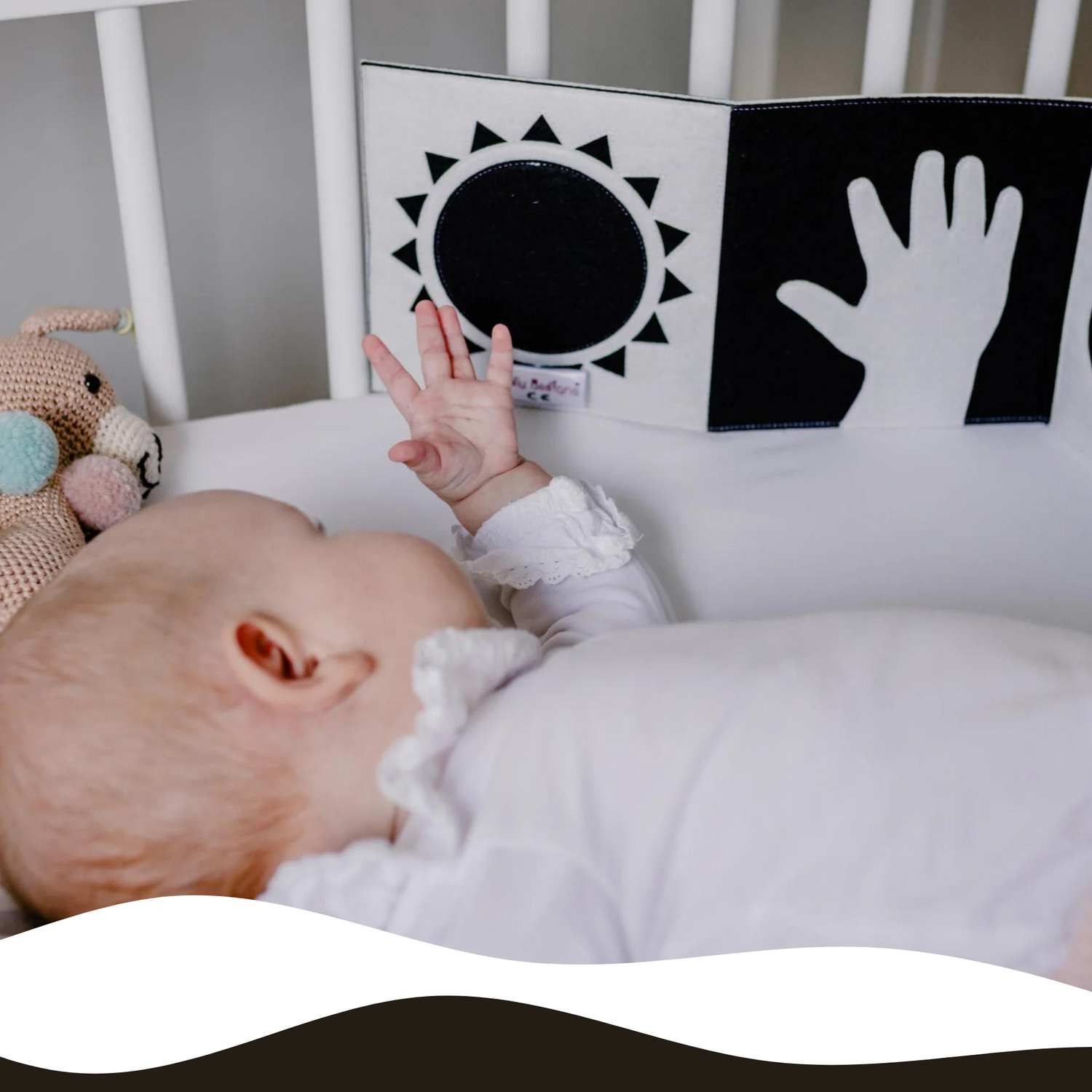 Warum Schwarz-Weiß-Kontraste für Neugeborene so wichtig sind?