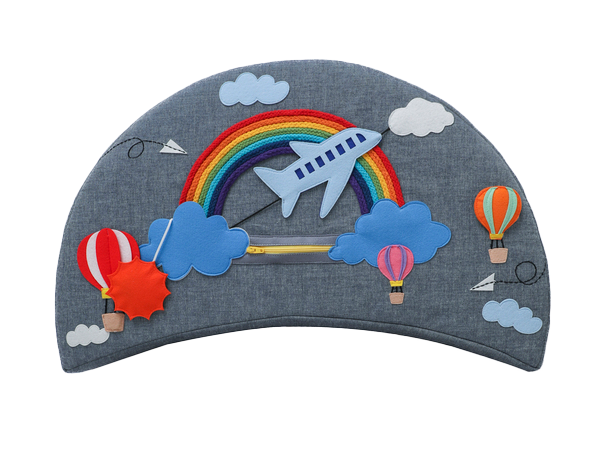 Activity Sessel mit Regenbogen Auflage