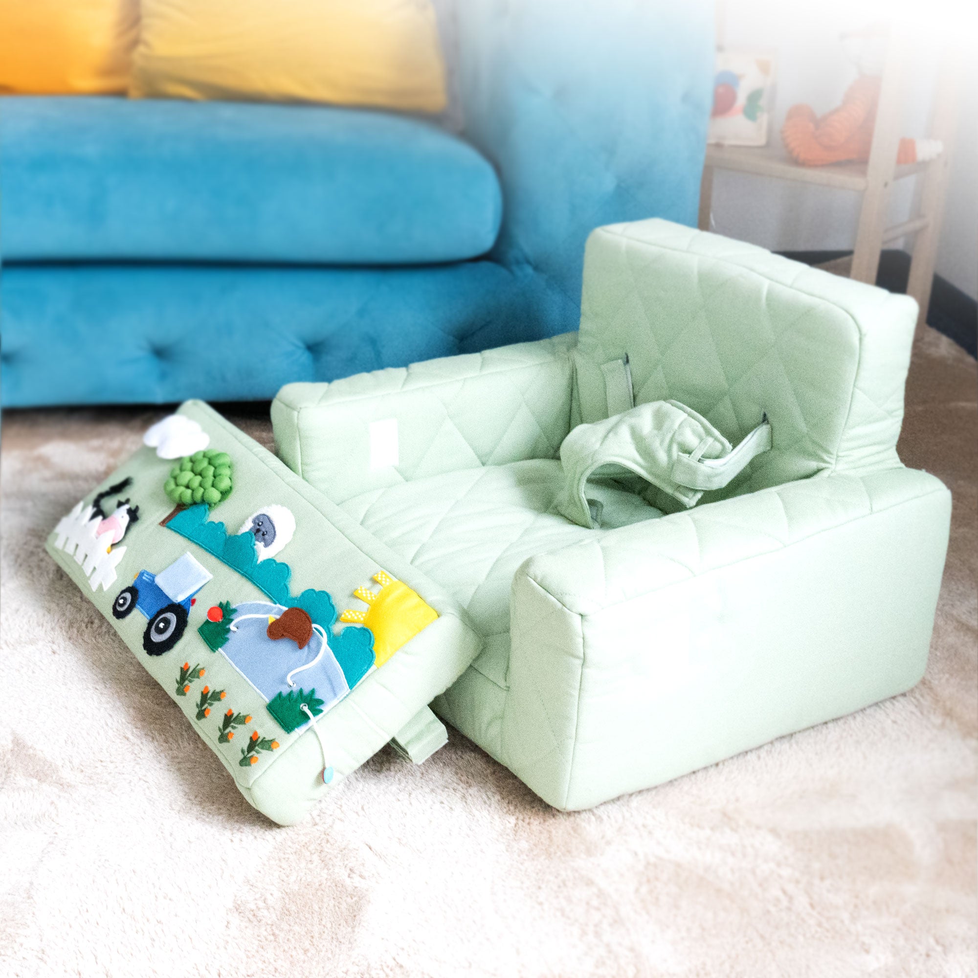 Activity Sessel mit Bauernhof Auflage