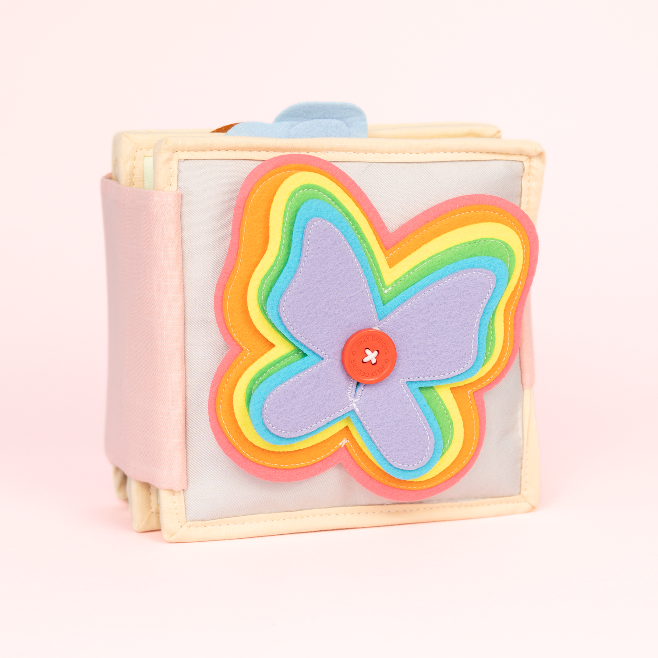 Der flatternde Schmetterling