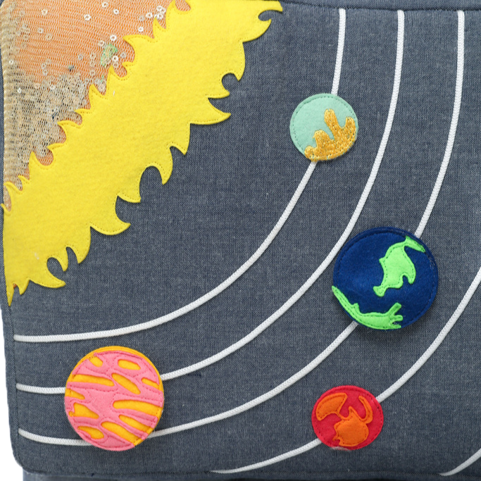 Activity Sessel mit Sonnensystem Auflage