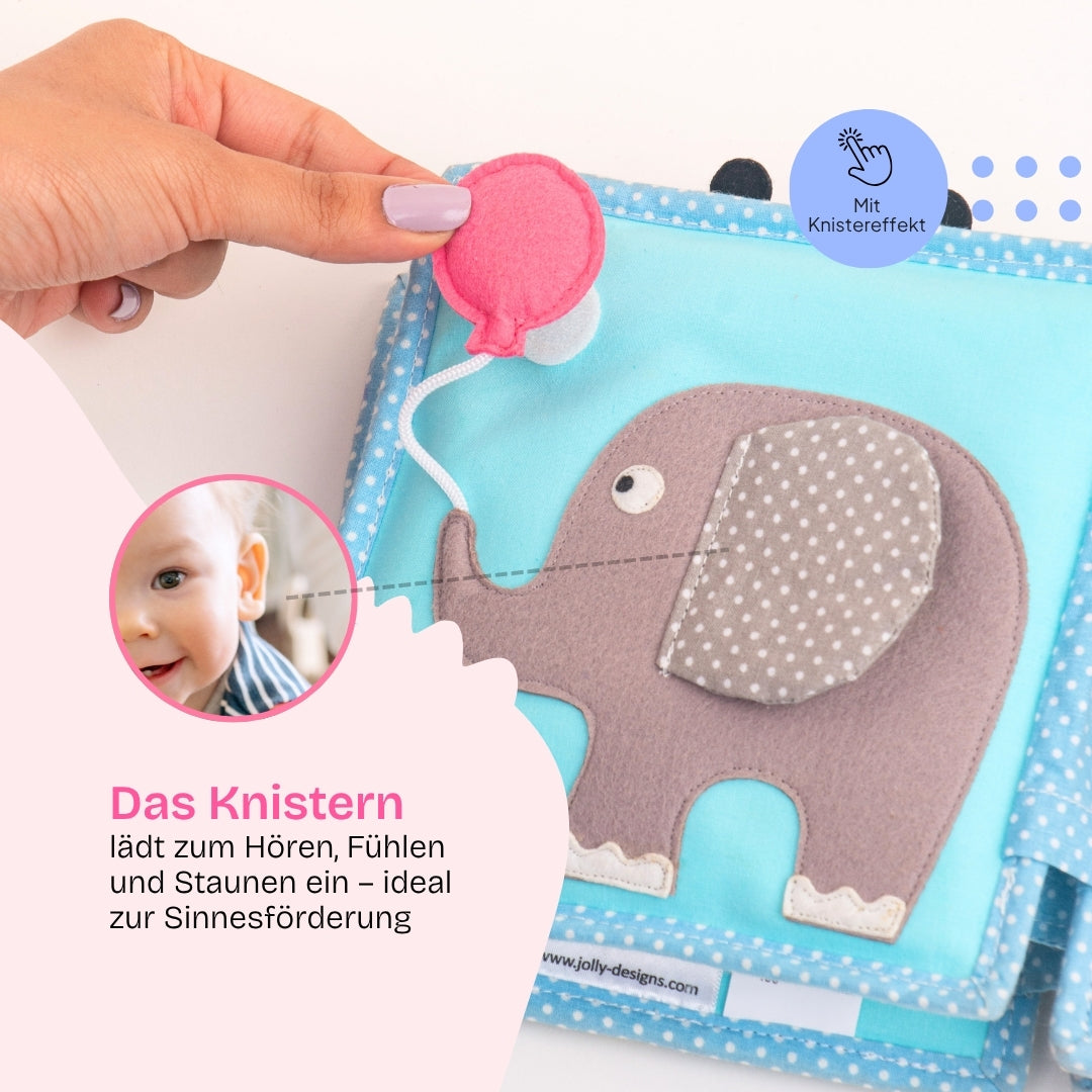Little Bee - 6 Pages Mini Quiet Book