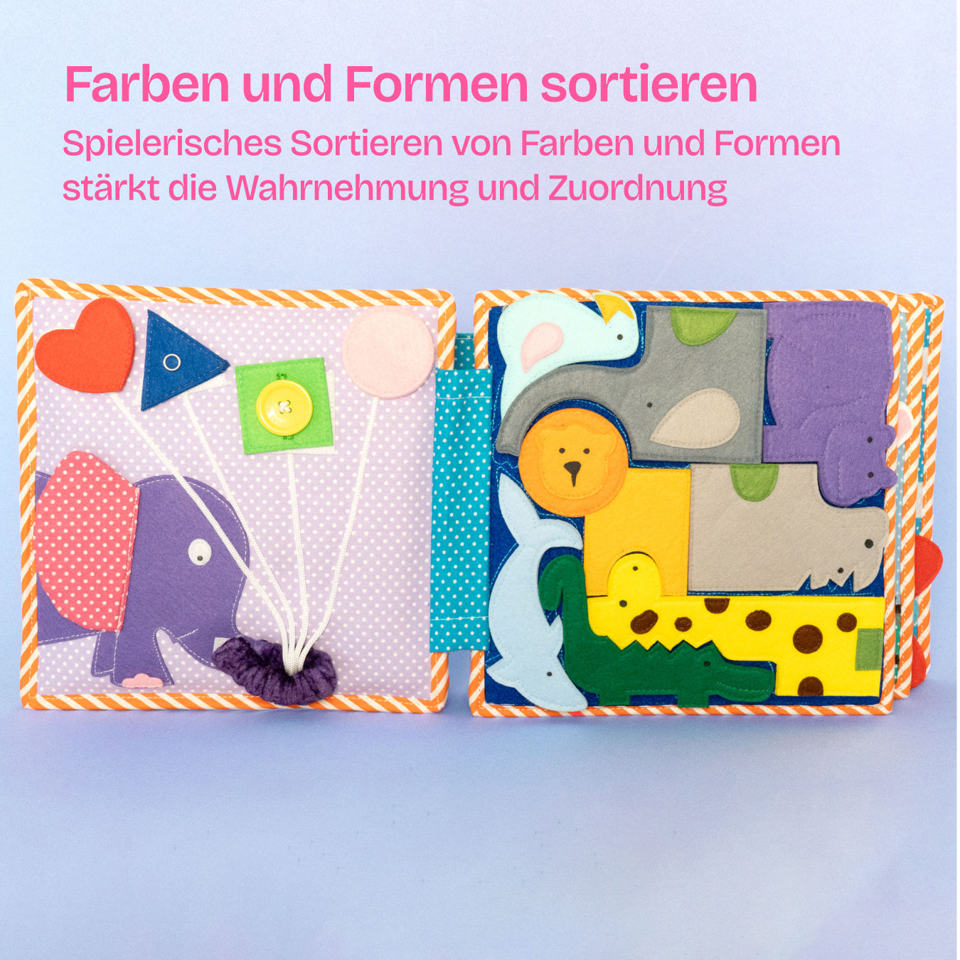 Karneval – 6 Seiten Quiet Book