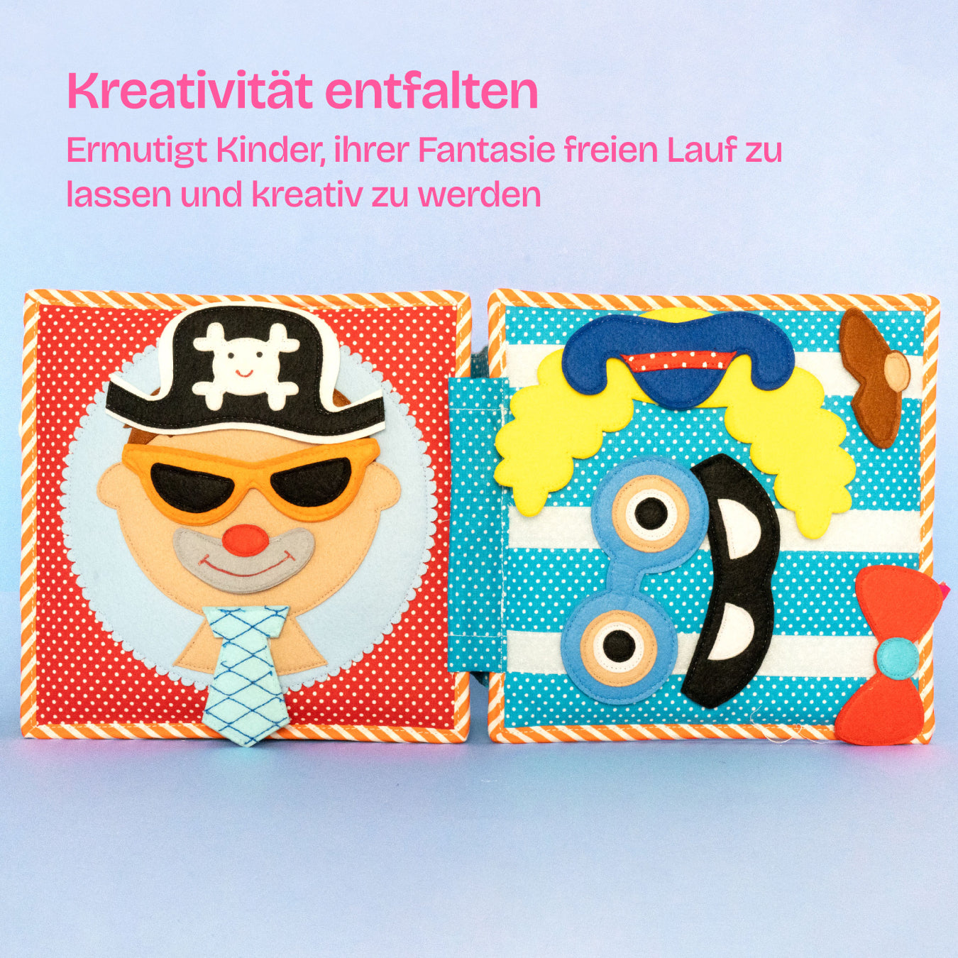 Karneval – 6 Seiten Quiet Book