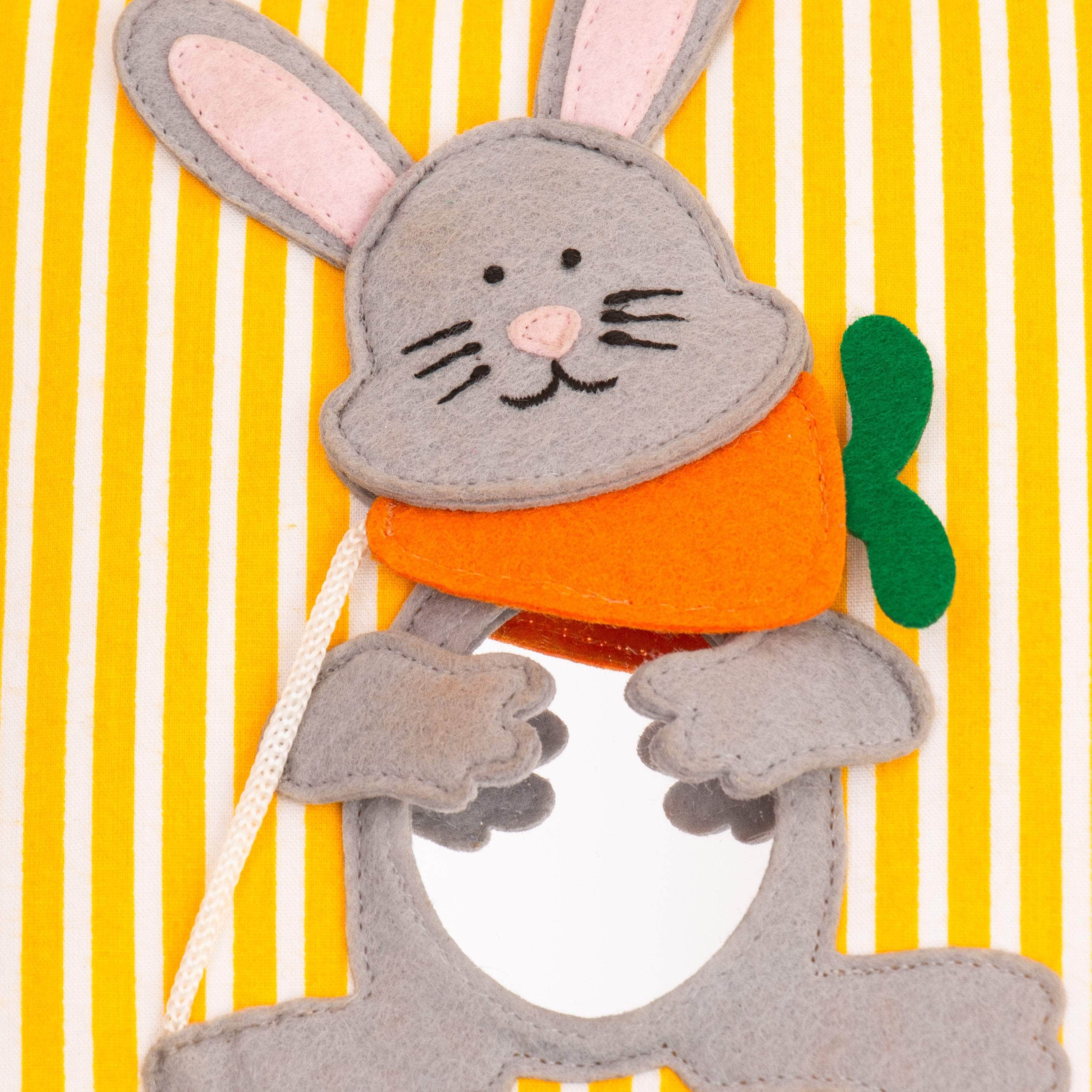 Funny Bunny- 6 pages Mini Quiet Book 