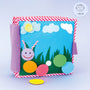 Bunte Raupe