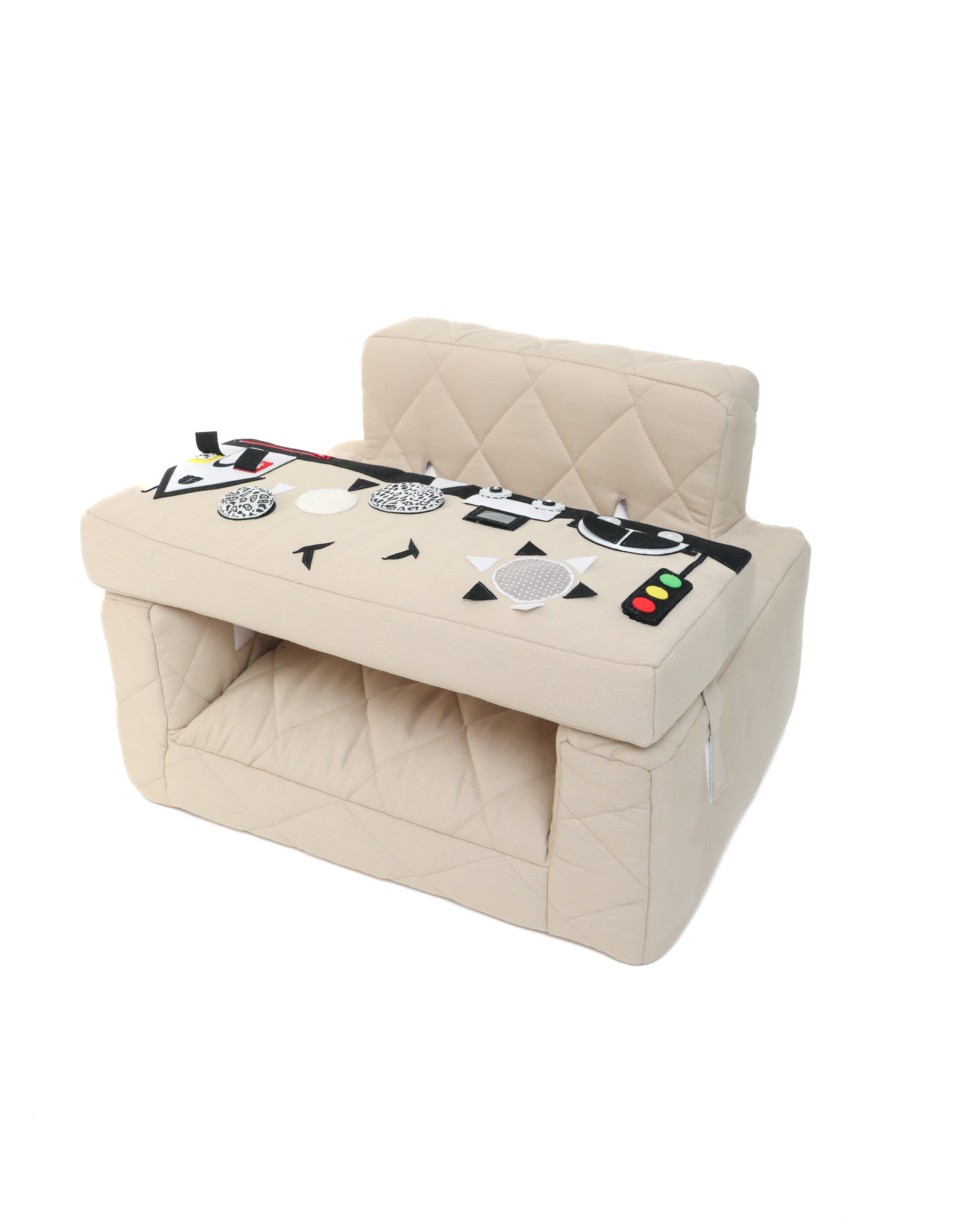 Activity chair (rectangular) beige