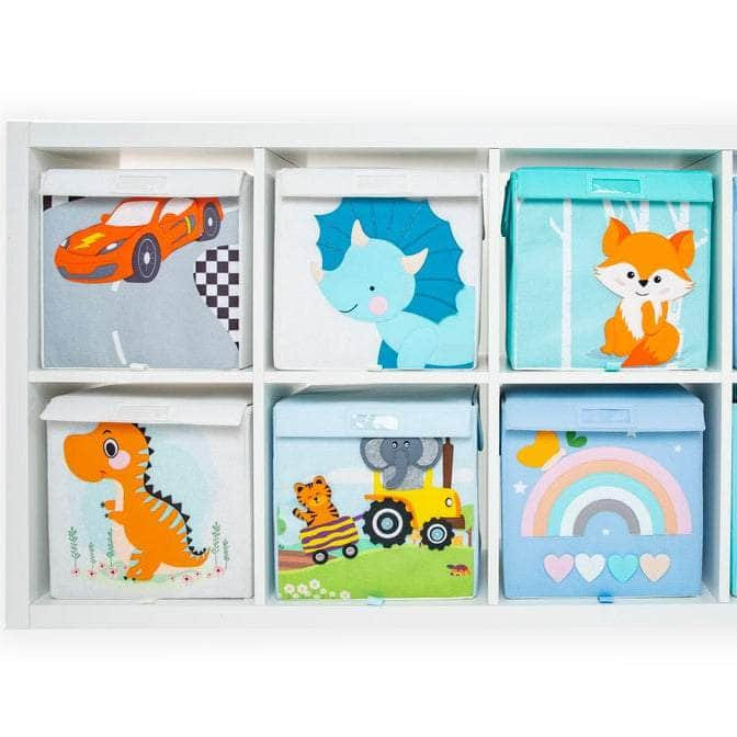 Animal Train - Storage Box (square)